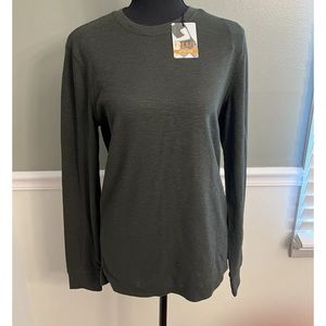 American Eagle Outfitter Men’s Active Flex Long Sleeve Shirt Green Size XS